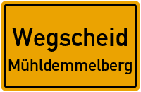 Straßenverzeichnis Wegscheid Mühldemmelberg