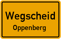 Straßenverzeichnis Wegscheid Oppenberg