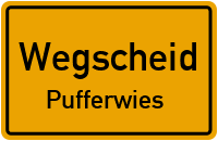 Straßenverzeichnis Wegscheid Pufferwies