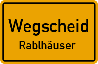Straßenverzeichnis Wegscheid Rablhäuser