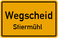 Straßenverzeichnis Wegscheid Stiermühl