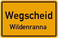 Dorfstraße in WegscheidWildenranna