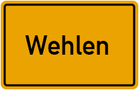 City Sign Wehlen