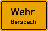 Alte Brücke in 79650 Wehr (Gersbach)