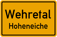 Am Mühlbach in WehretalHoheneiche