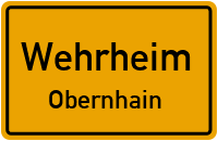 Unterer Hangweg in 61273 Wehrheim (Obernhain)