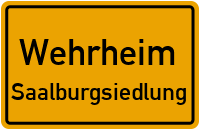 Limesstraße in WehrheimSaalburgsiedlung