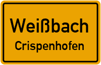 Criesbacher Straße in WeißbachCrispenhofen