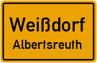 Straßen in Weißdorf Albertsreuth