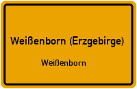 Dorfstraße in Weißenborn (Erzgebirge)Weißenborn