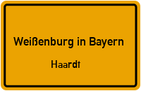 Tiefenweg in Weißenburg in BayernHaardt