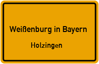 Breiter Weg in Weißenburg in BayernHolzingen