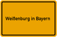 Wo liegt Weißenburg in Bayern?