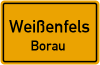 Zorbauer Weg in WeißenfelsBorau