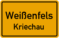 Kriechauer Straße in WeißenfelsKriechau