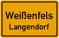 Weg Am Sportplatz in 06667 Weißenfels (Langendorf)