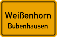 Starenstraße in WeißenhornBubenhausen
