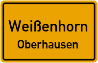 Schloßstraße in WeißenhornOberhausen