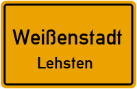 Straßenverzeichnis Weißenstadt Lehsten