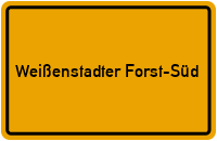 Stellweg in Weißenstadter Forst-Süd