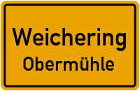 Straßen in Weichering Obermühle