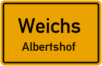 Straßenverzeichnis Weichs Albertshof