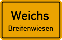Straßenverzeichnis Weichs Breitenwiesen