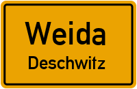 Hugo-Wachter-Straße in WeidaDeschwitz