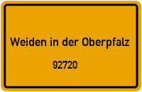 92720 Weiden in der Oberpfalz