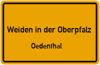 Oedenthal in Weiden in der OberpfalzOedenthal