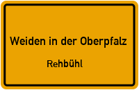 Aventinstraße in 92637 Weiden in der Oberpfalz (Rehbühl)