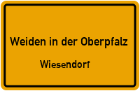 Wiesendorf in 92637 Weiden in der Oberpfalz (Wiesendorf)