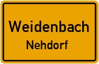 Straßenverzeichnis Weidenbach Nehdorf