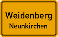Dorfstraße in WeidenbergNeunkirchen