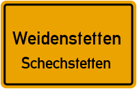 Weilerstraße in WeidenstettenSchechstetten
