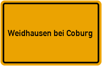 Wo liegt Weidhausen bei Coburg?