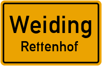 Straßenverzeichnis Weiding Rettenhof