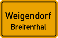 Schulweg in WeigendorfBreitenthal