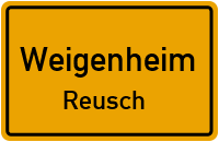 Reusch in WeigenheimReusch