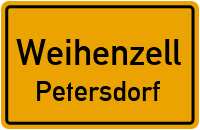 Petersdorf in WeihenzellPetersdorf