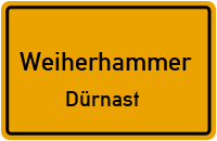 Blumenstraße in WeiherhammerDürnast