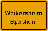 Deutschordenstraße in 97990 Weikersheim (Elpersheim)