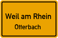 Straßen in Weil am Rhein Otterbach