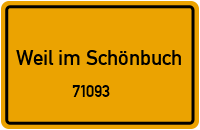 71093 Weil im Schönbuch