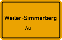 Au in Weiler-SimmerbergAu