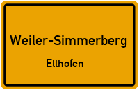 Löschweiherweg in Weiler-SimmerbergEllhofen