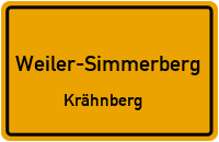 Straßenverzeichnis Weiler-Simmerberg Krähnberg