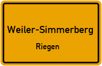 Straßenverzeichnis Weiler-Simmerberg Riegen