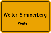 Schulstraße in Weiler-SimmerbergWeiler