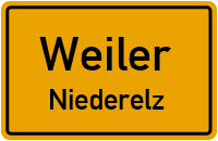 Oberdorfstraße in WeilerNiederelz